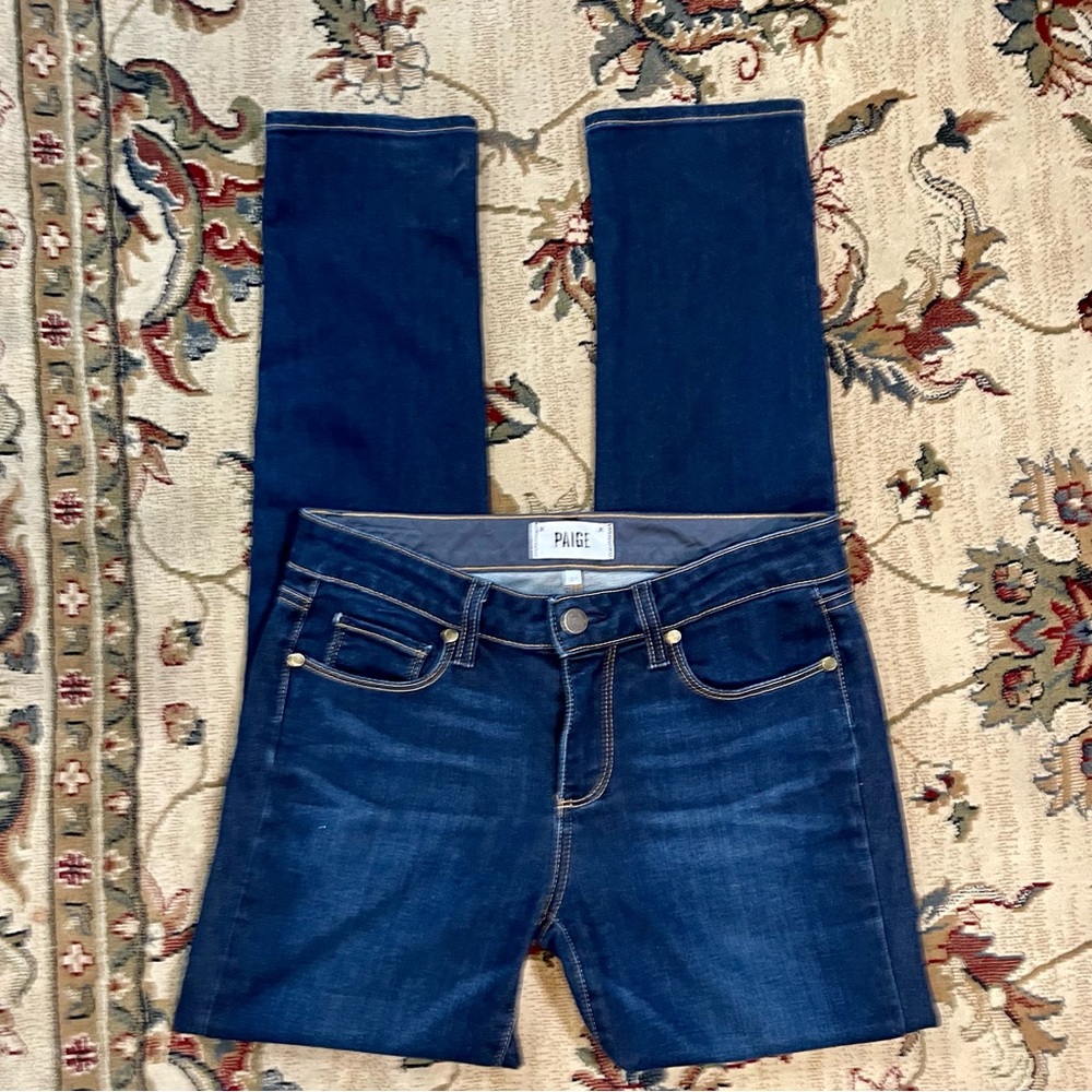 PAIGE Skyline Skinny Jeans Size 27 - Picture 2 of 9